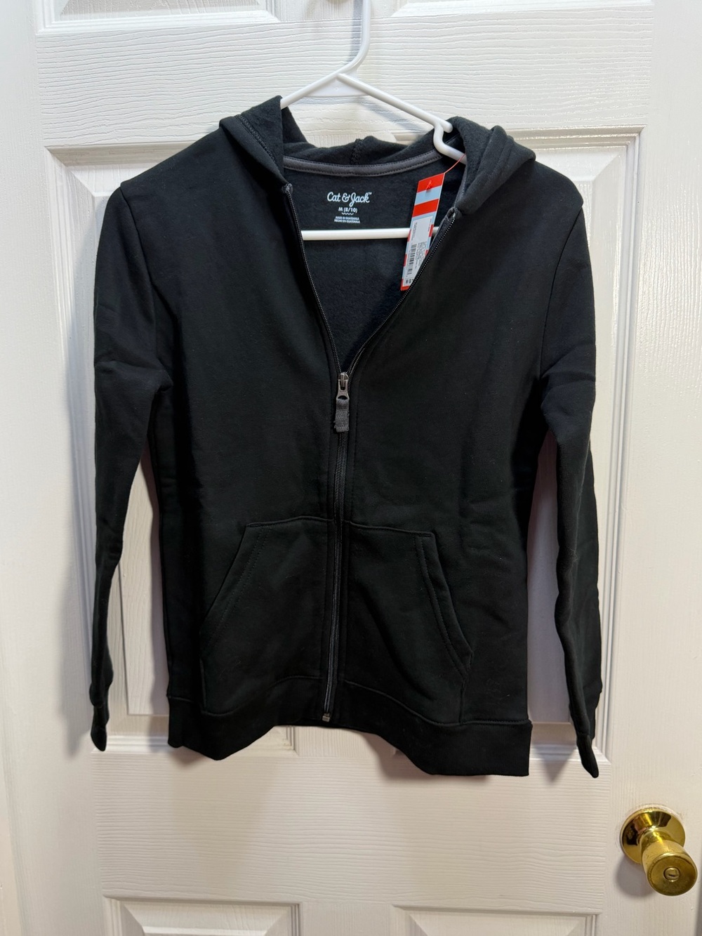 Two Cat & Jack Black Kids' Full-Zip Hoodies Jacket - Picture 1 of 6